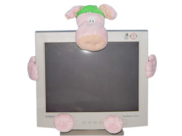 GS7417 - Pig (5 pcs set - monitor decoration)