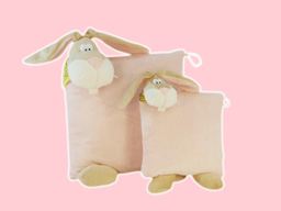 GS7510 - EE - Brown rabbit - 09 (20X20cm,30x42cm) - cushion