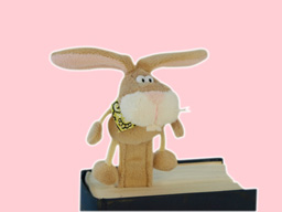 GS7405 - CE - Brown rabbit - 09  (17cm) - bookmark