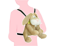 GS7406 - CE - Brown rabbit - 09  (34cm) - backpack