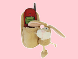 GS7388 - CE - Brown rabbit - 09 (14cm) - mobile holder