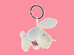 GS8096 - CE - White Rabbit - 09 (8cm) - w - keychain