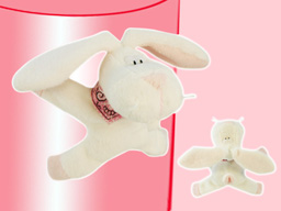 GS7387 - CE - White Rabbit - 09  (13cm) - w - magnet