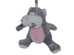 GS7883 - Cat (10cm)  - w - keychain