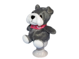 GS7392 - Grey Dog - 09 (12cm) - egg cup and warmer
