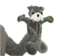 GS7399 - Grey Dog - 09 (36cm) - hand puppet 