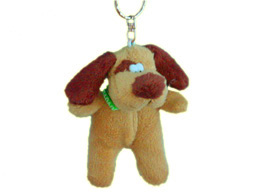 GS7982 - Brown Dog (11cm) - w - keychain
