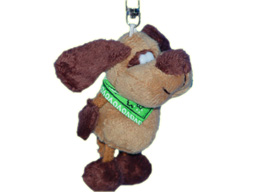 GS7394 - Brown Dog (10cm) - w - keychain