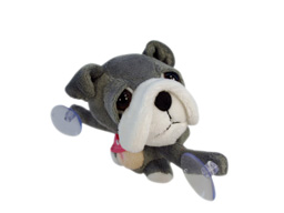 GS8067 - SC - Grey Dog - 09 (10cm) - suction cup 