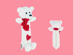 GS7403 - BE - white bear (27cm) - pencil case