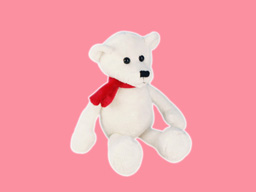 GS7648 - BE - white bear (28cm) 