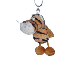  GS7394 - CE - Brown Tiger    (10cm) - w - keychain 