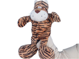  GS7399 - CE - Brown Tiger    (37cm) - hand puppet