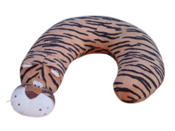  GS4659 - CE - Brown Tiger    (28x22cm)  - neck cushion