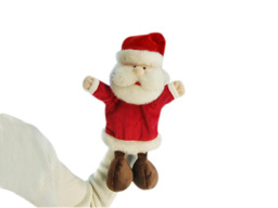 GS8333 - Santa (32cm) - hand puppet
