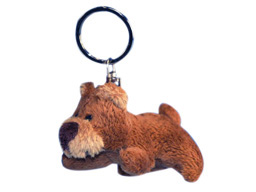 GS8096  - Brown Bear (8cm) - w - keychain
