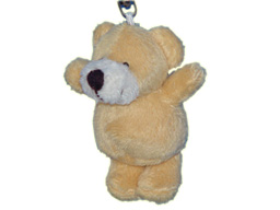 GS7390 - Yellow Bear (9cm) - w - keychain