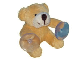 GS7489 - Yellow Bear (8cm) - w - suction cup