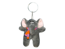 GS7982 - Elephant - 09 (11cm) - w -  keychain 