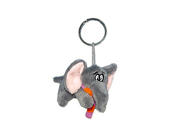 GS8096 - Elephant - 09 (8cm) - w -  keychain 