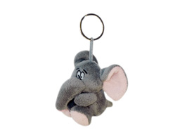 GS8312 - Elephant - 09 (7cm) - w -  keychain 