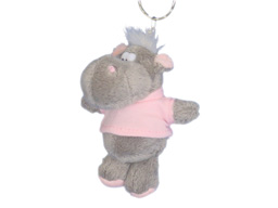 GS7390 - Hippo (9cm) - w - keychain