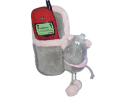 GS7388 - Hippo (14cm) - mobile holder