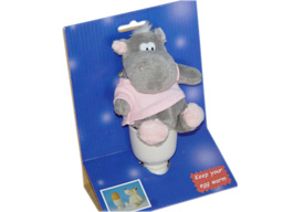 GS7392 - Hippo (11cm) - egg cup and warmer
