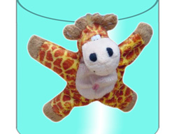 GS7387 - Giraffe (14cm) - w - magnet