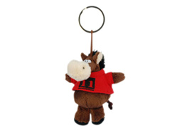 GS7390 - Horse (8.5cm) - w - keychain