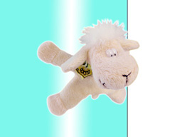GS7385 - Sheep (9.5cm) - w - magnet