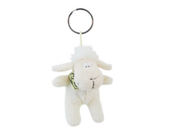 GS7982 - Sheep (11cm) - w - keychain