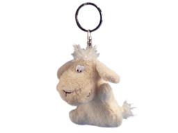 GS8097 - Sheep (7cm) - w - keychain