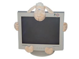 GS7417 - Sheep (5 pcs set - monitor decoration)