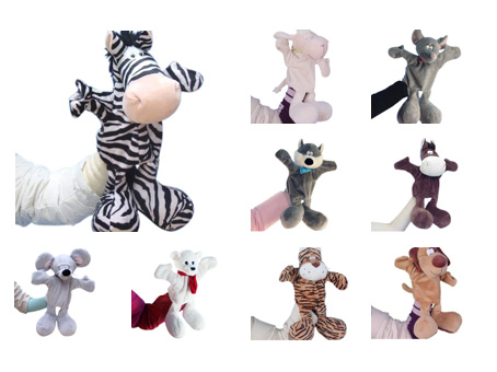 GS7399 - Animals (37cm) - hand puppet
